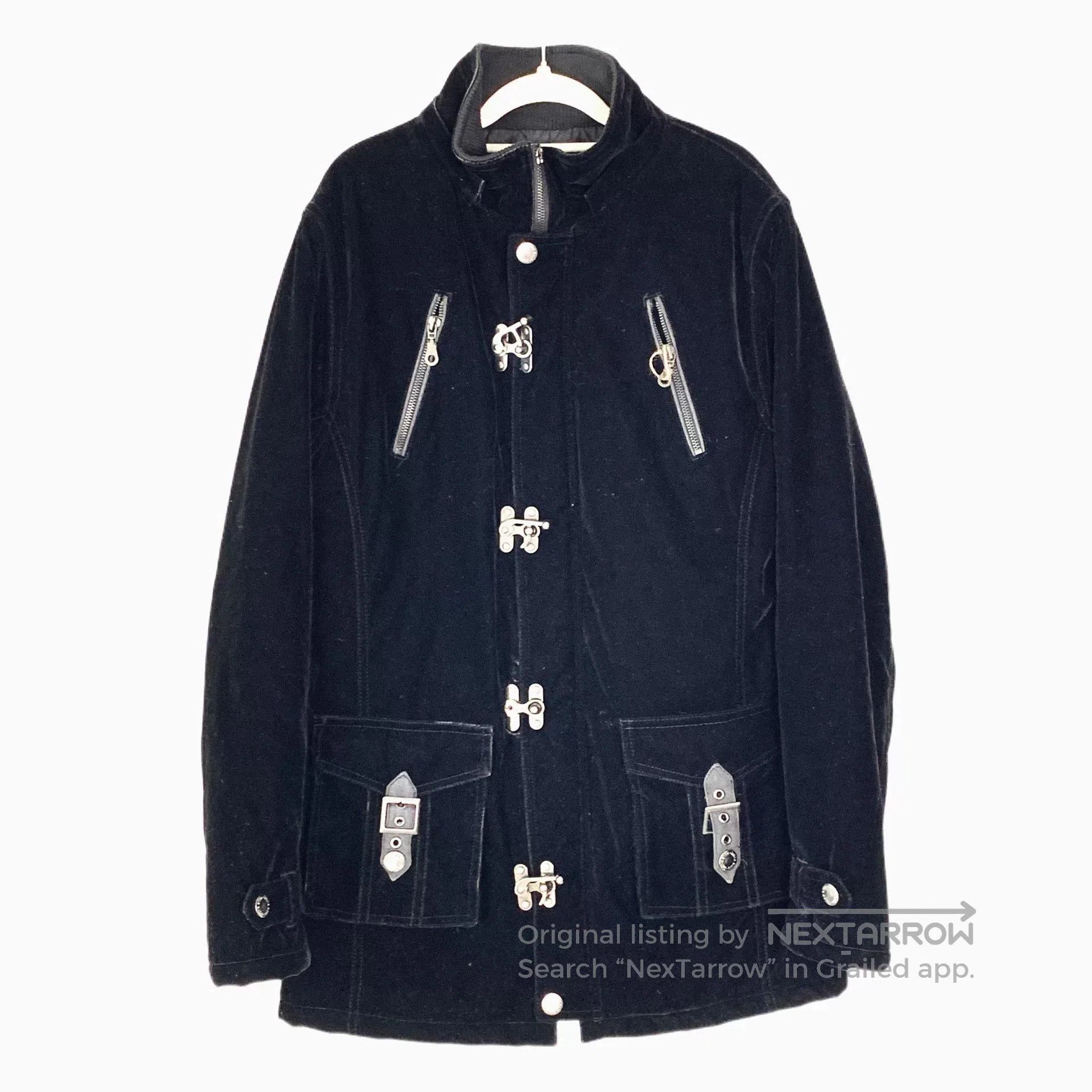 In The Attic Velvet Lobster Clasp Jacket Outerwear. Size US M / EU 48-50 / 2 - 1 Thumbnail