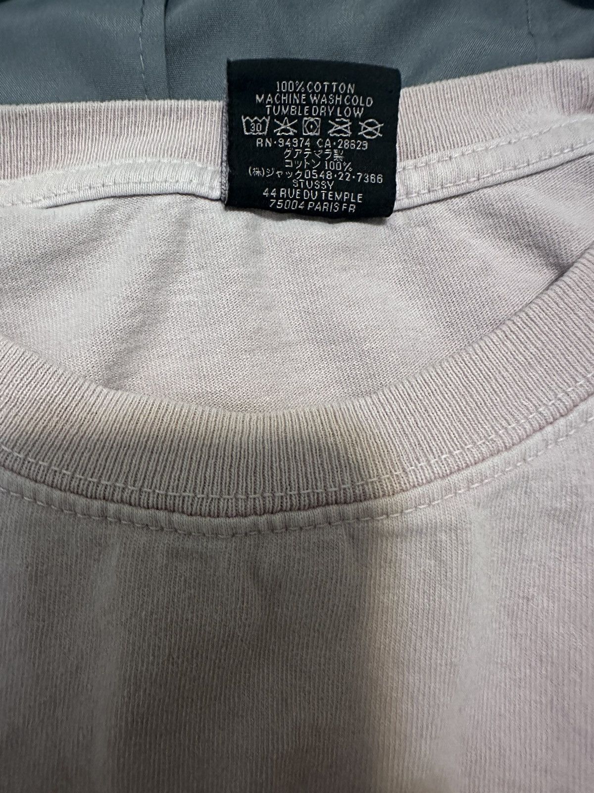 Stussy STÜSSY BOKAY PIGMENT DYE TEE Size M/Medium Blush Size US M / EU 48-50 / 2 - 4 Thumbnail