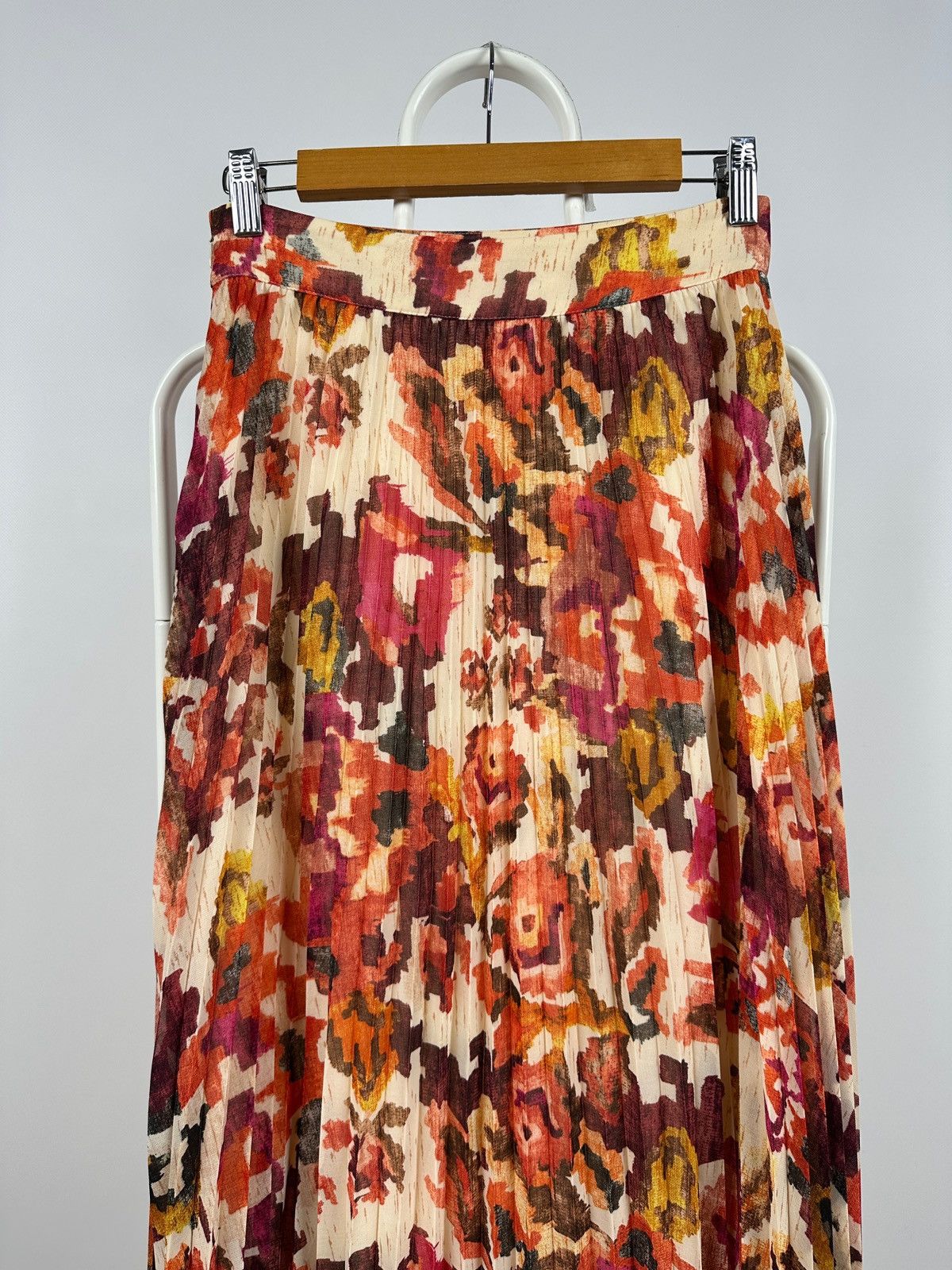 Sezane Sezane x Chufy Dilo Mara Floral Print Maxi Skirt Size 26" / US 2 / IT 38 - 8 Thumbnail