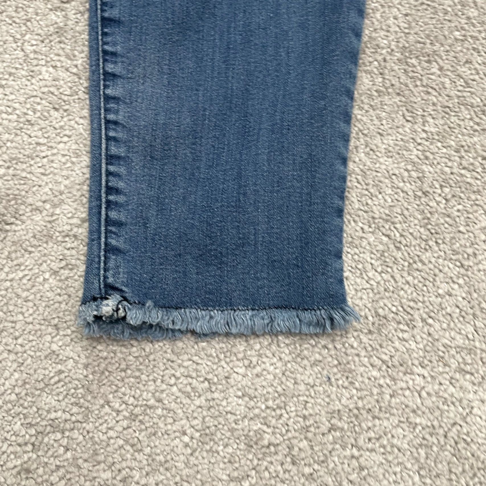 Vintage VINTAGE Democracy Womens Ankle Skimmer Jeans 12 Stretch Denim Blue Casual Comfort Size 34" / US 12 / IT 48 - 7 Thumbnail