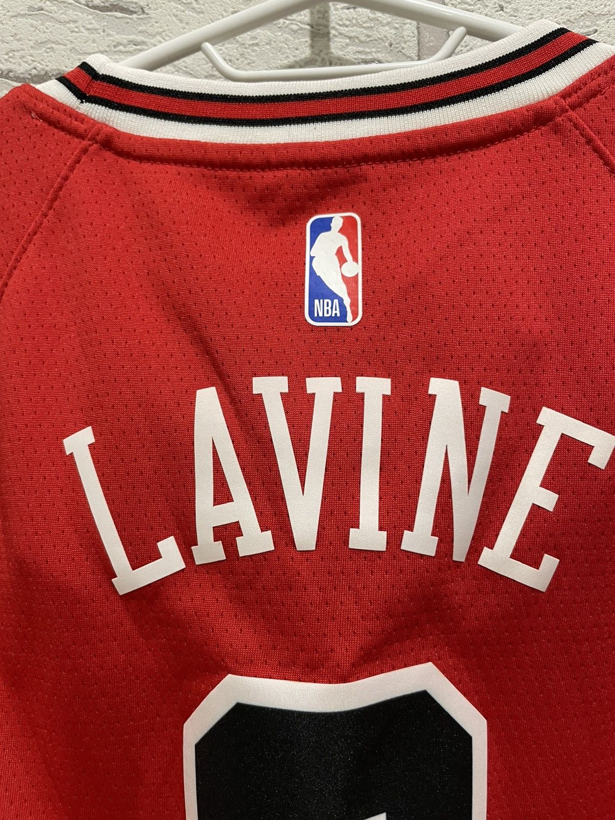 NBA × Vintage Nike Chicago Bulls Zachary Lavine #8 NBA Bascetball jersey Size US XL / EU 56 / 4 - 12 Thumbnail