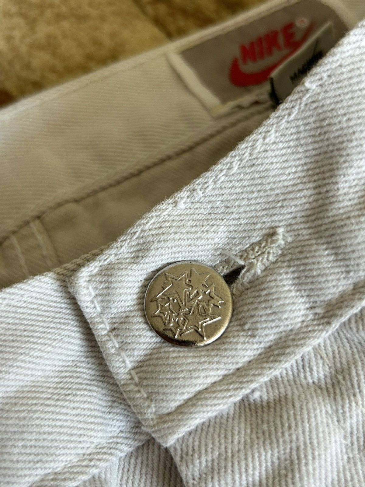 Nike × Vintage Vintage 80s Nike Air Embroidered Carpenter Baggy Pants Size US 36 / EU 52 - 13 Thumbnail