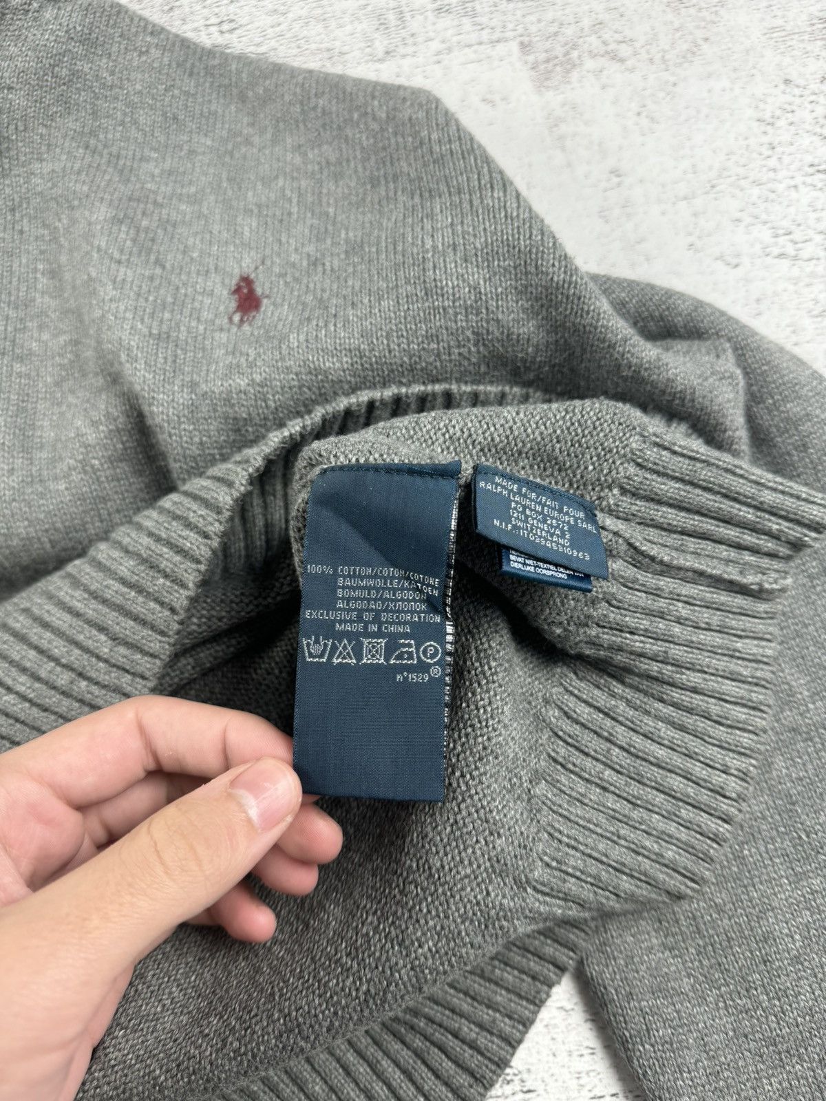 Polo Ralph Lauren Polo Ralph Lauren Knited Old Money 1/3 Zip Sweater Pullover Size US XL / EU 56 / 4 - 11 Thumbnail