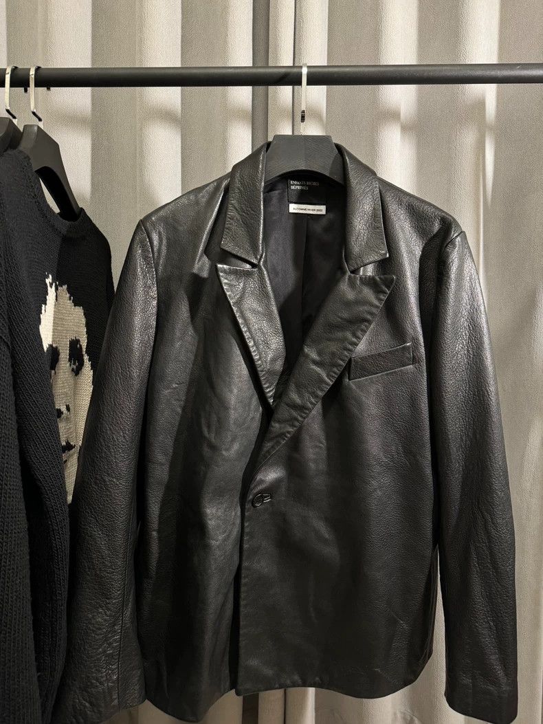 Enfants Riches Deprimes Black Leather Blazer from Enfants Riches Deprimes Size US L / EU 52-54 / 3 - 1 Thumbnail