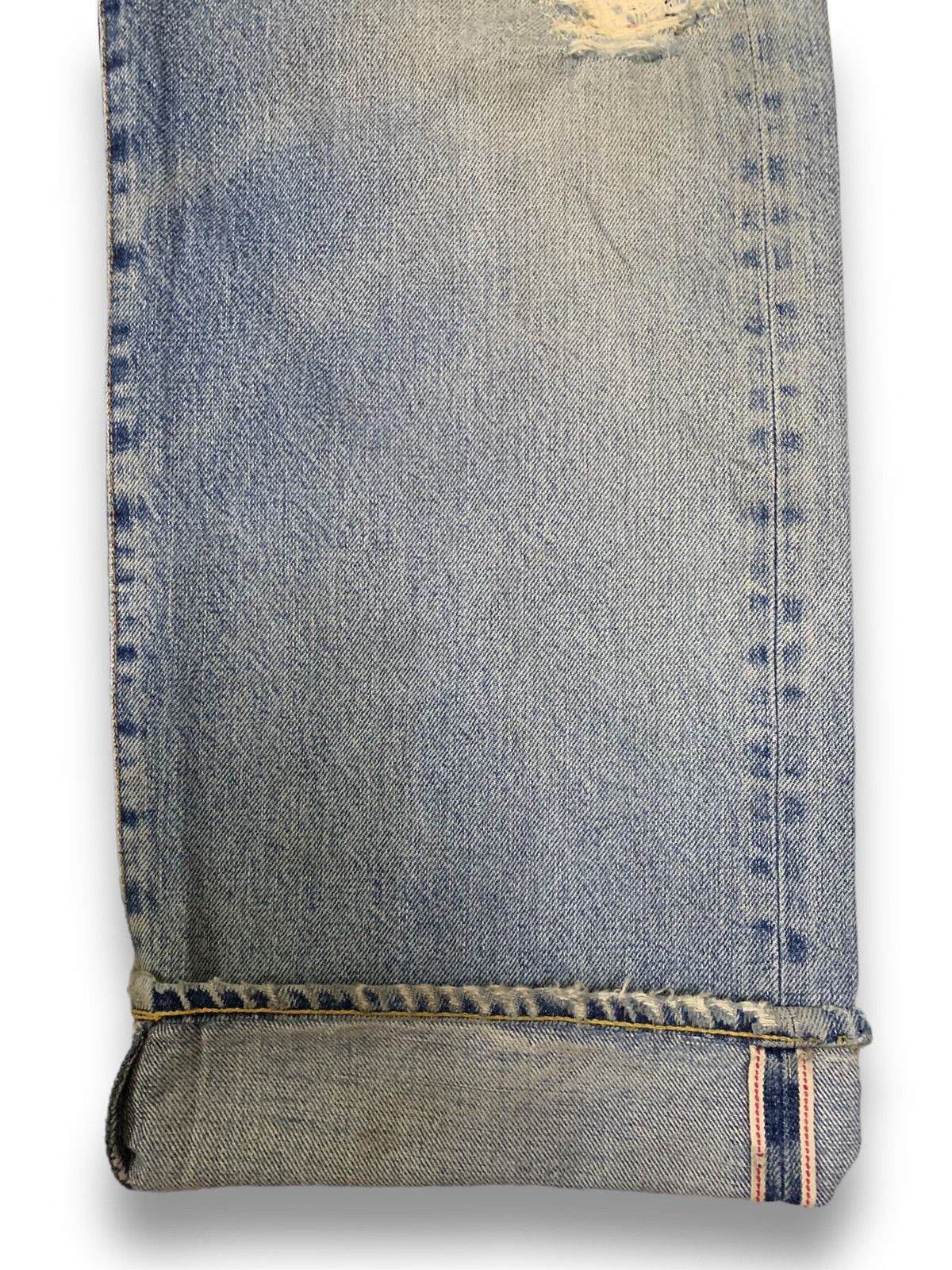 Hysteric Glamour Vintage Spellbound DMG Selvedge Patched Distressed Jeans Size US 32 / EU 48 - 10 Thumbnail