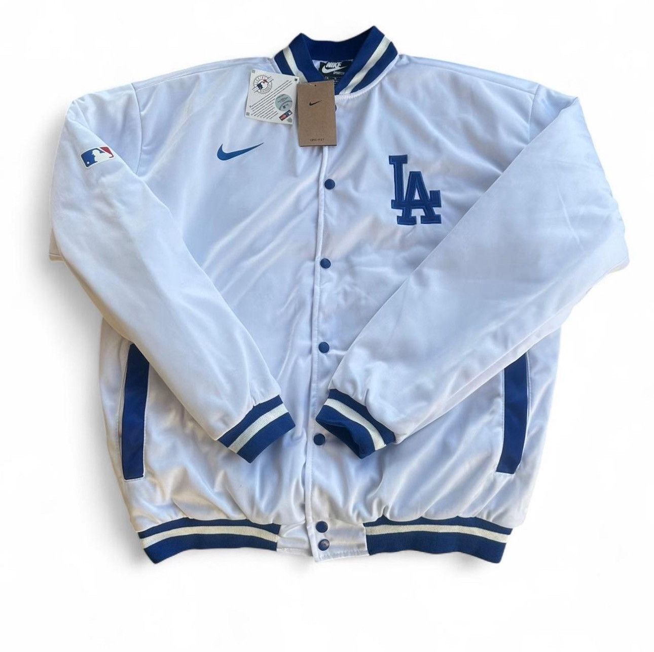 MLB Brand new Nike Los Angeles Dodgers bomber jacket nike XL ⚾️⚾️⚾️ Size US XL / EU 56 / 4 - 1 Thumbnail