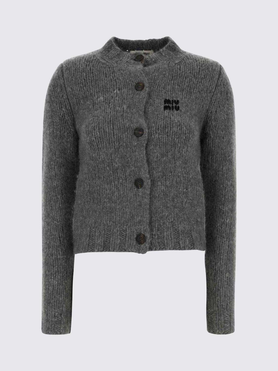 Miu Miu Miu Miu Sweater Woman Grey Size S / US 4 / IT 40 - 1 Preview
