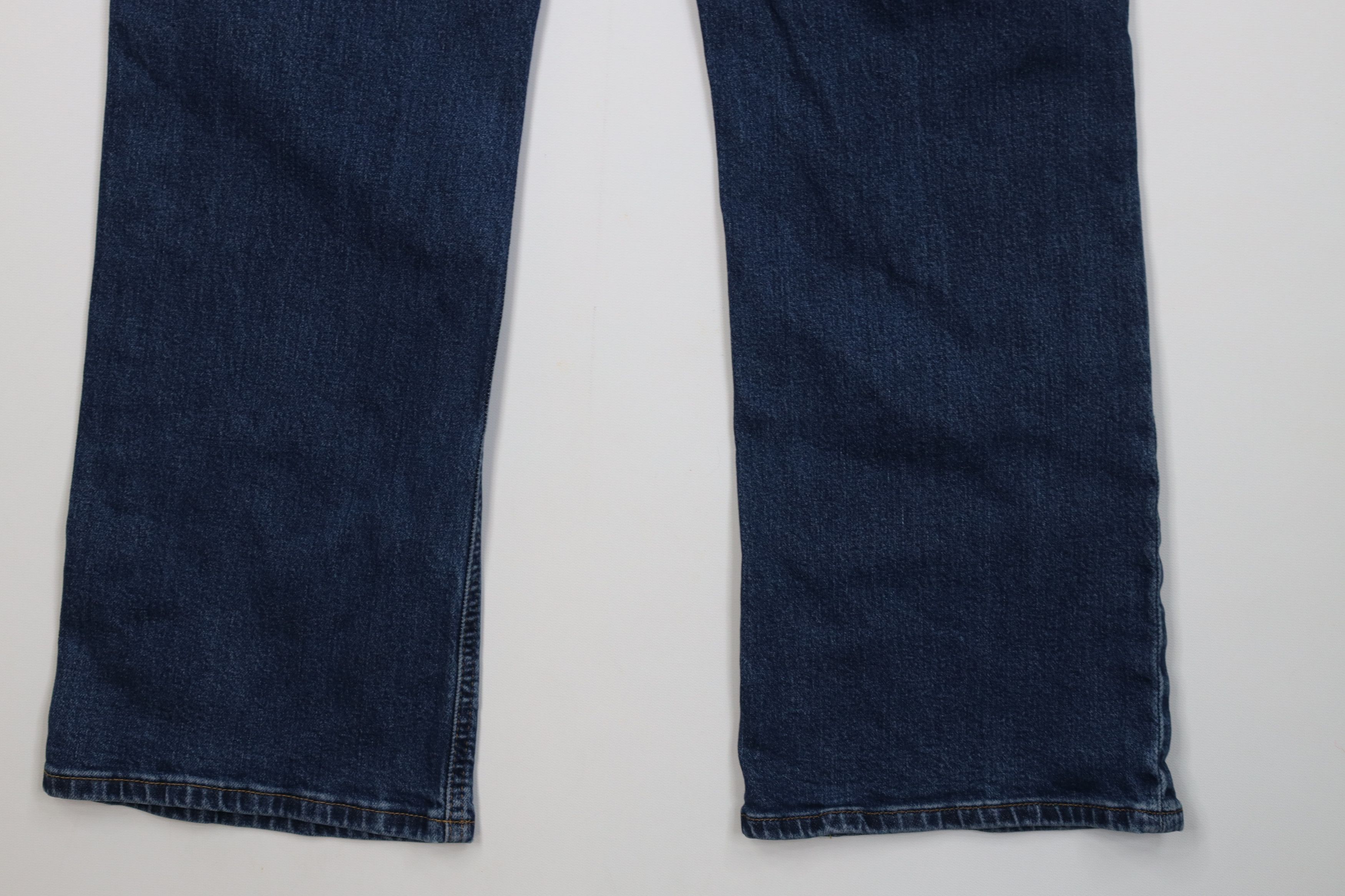 Calvin Klein Vintage 90s Y2K Calvin Klein Wide Leg Denim Jeans Blue Size 30" / US 8 / IT 44 - 13 Thumbnail