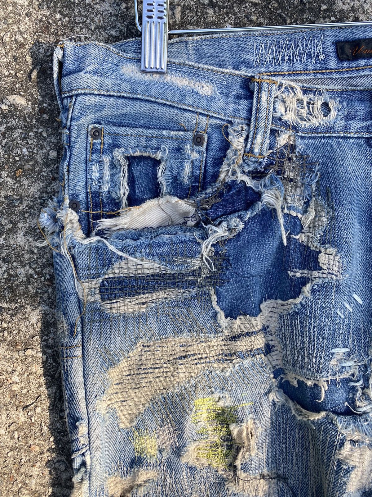 Undercover Undercover Aw2005 Arts & Crafts 85 Denim Size US 32 / EU 48 - 19 Thumbnail
