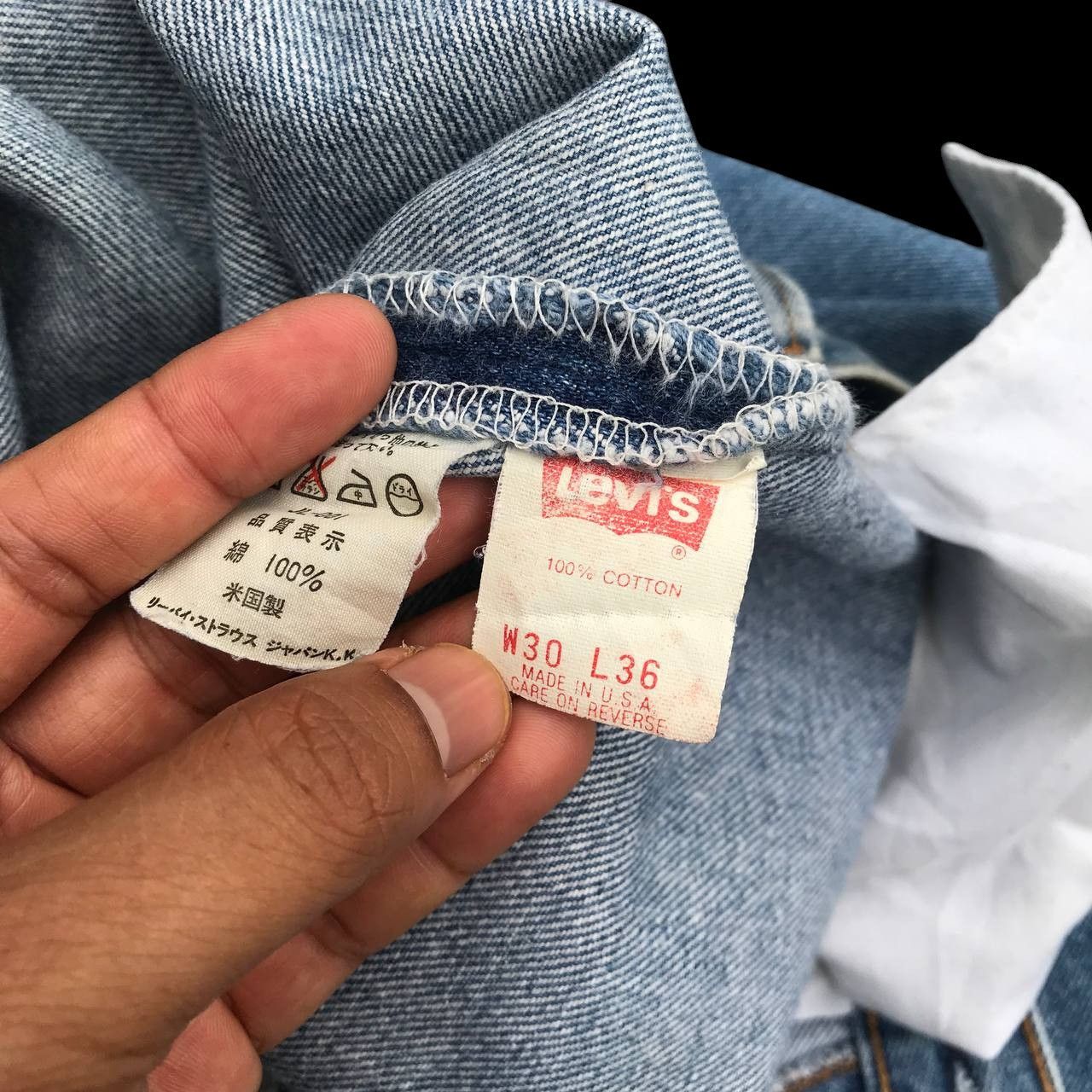 Levi's Vintage Clothing Vintage Levis 501xx stonewash faded distressed W28x29 Size US 28 / EU 44 - 15 Thumbnail