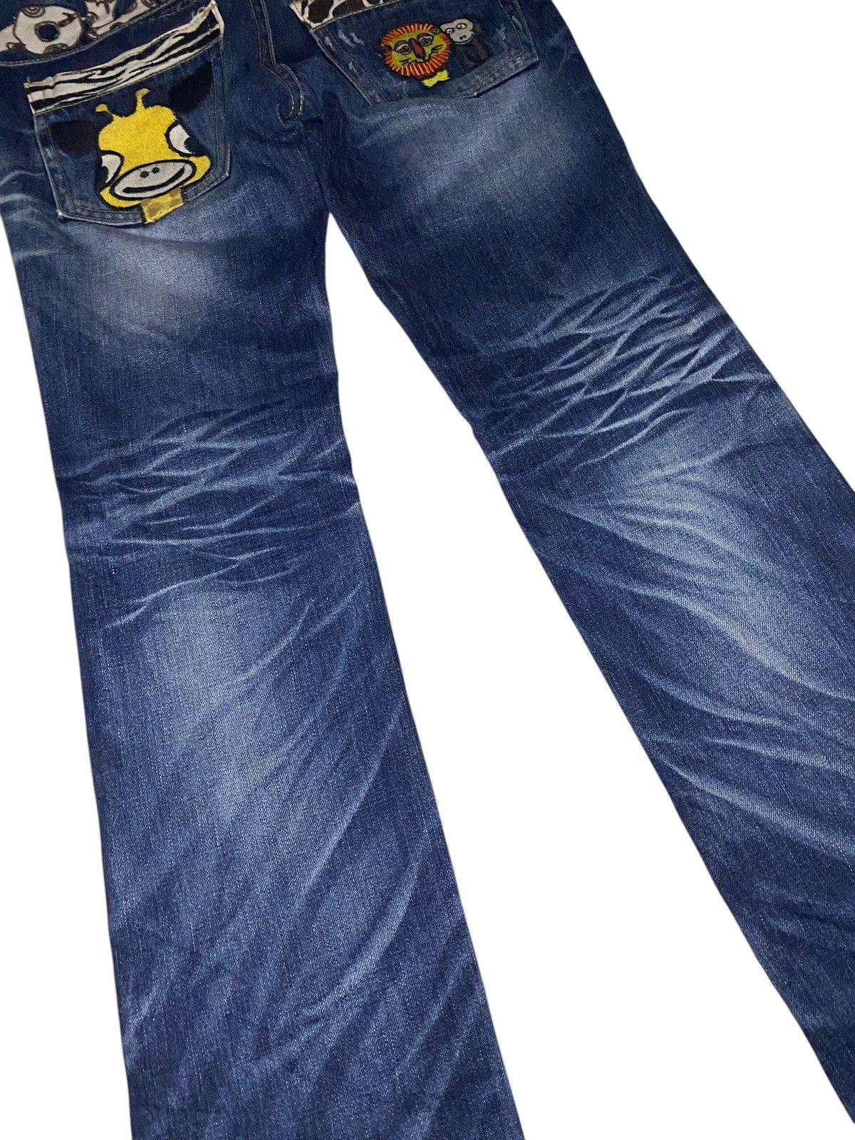 Japanese Brand Distressed Yoshitomo Nara x Lolita Jeans Size US 29 - 8 Thumbnail