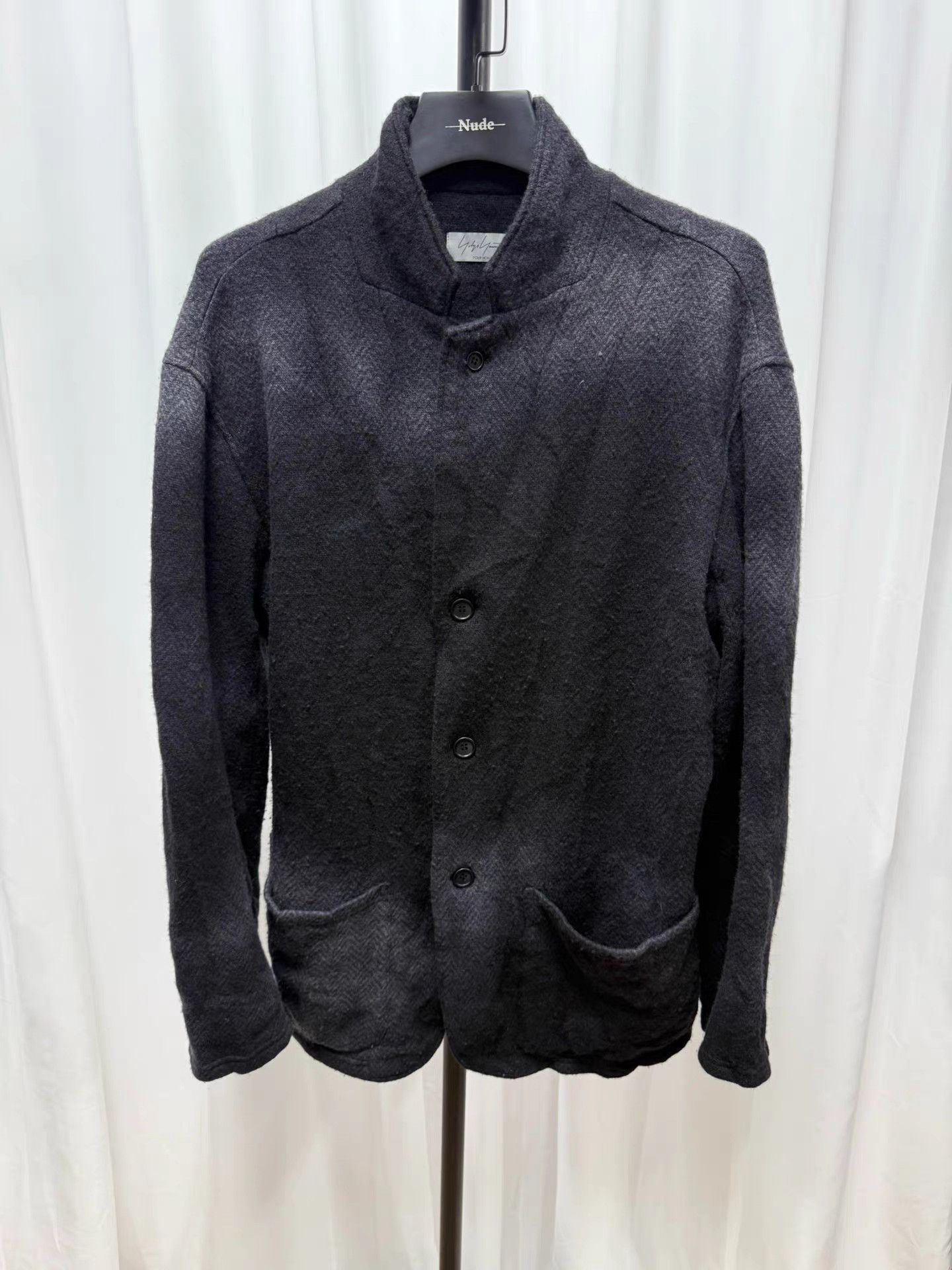 Yohji Yamamoto Yohji Yamamoto Pour Homme Dyed Wool Blazer K20 Size US L / EU 52-54 / 3 - 1 Thumbnail