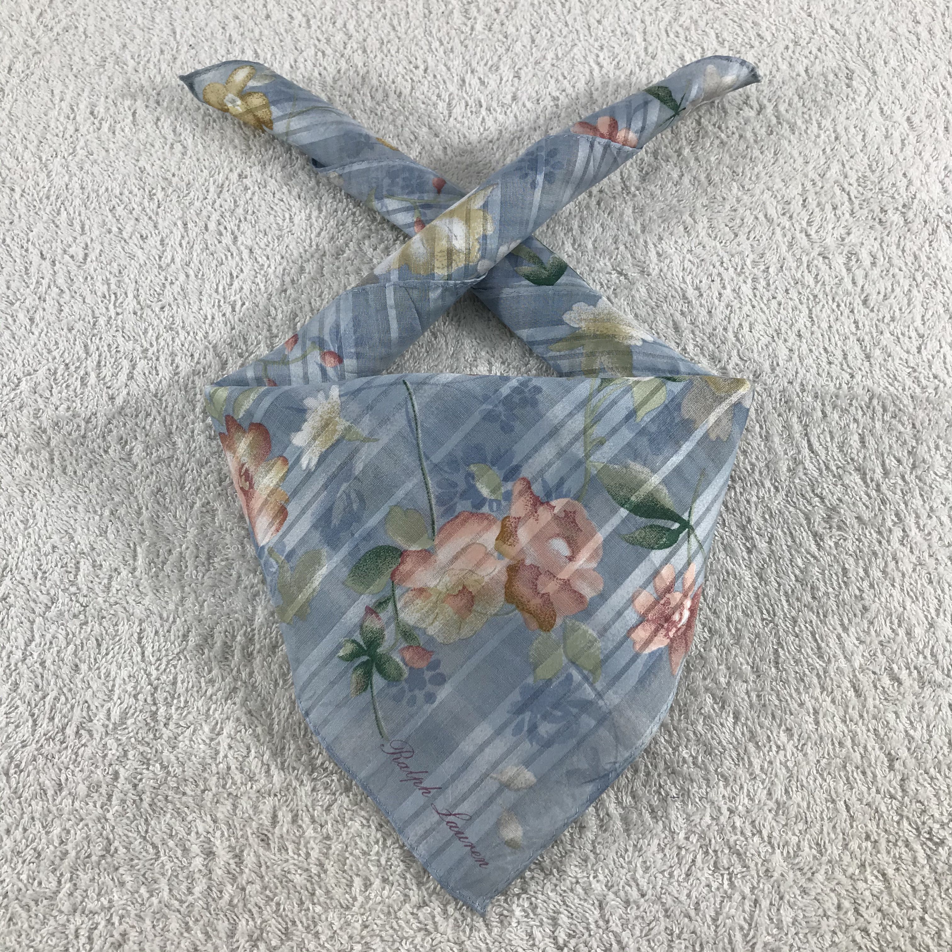 Ralph Lauren × Vintage Ralph Lauren Bandana / Handkerchief / Neckerchief - S139 Size ONE SIZE - 3 Thumbnail
