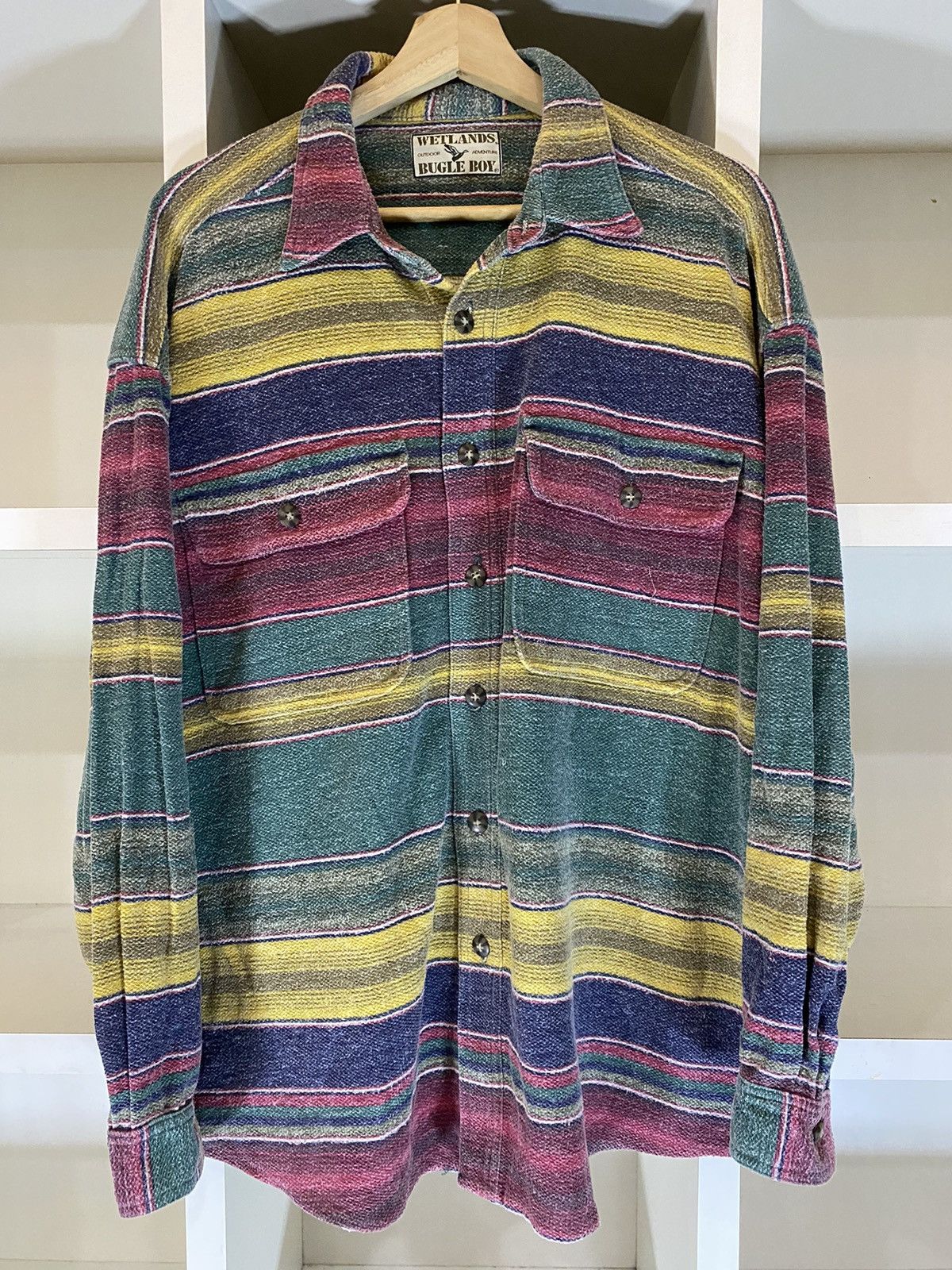 Bugle Boy × Vintage Button ups by Wetlands Bugle Boy Size US M / EU 48-50 / 2 - 6 Thumbnail