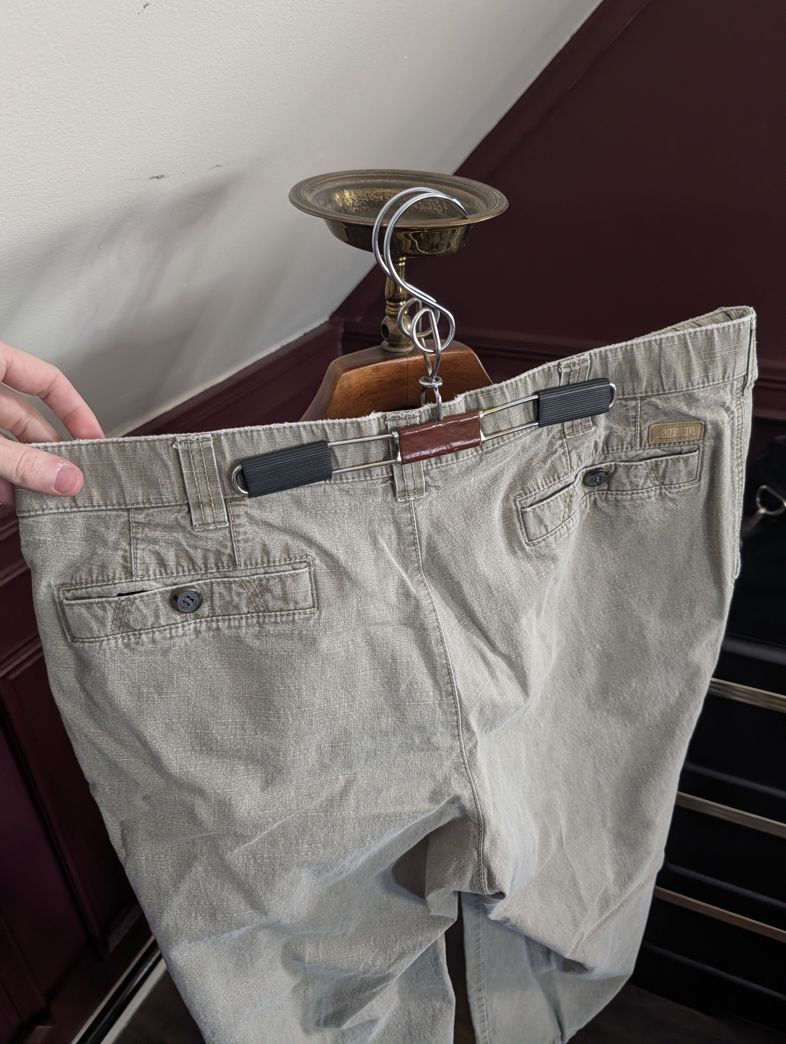 John Mayer MEYER Attenzione German Ripstop Cropped Pants 36 Size US 36 / EU 52 - 9 Thumbnail