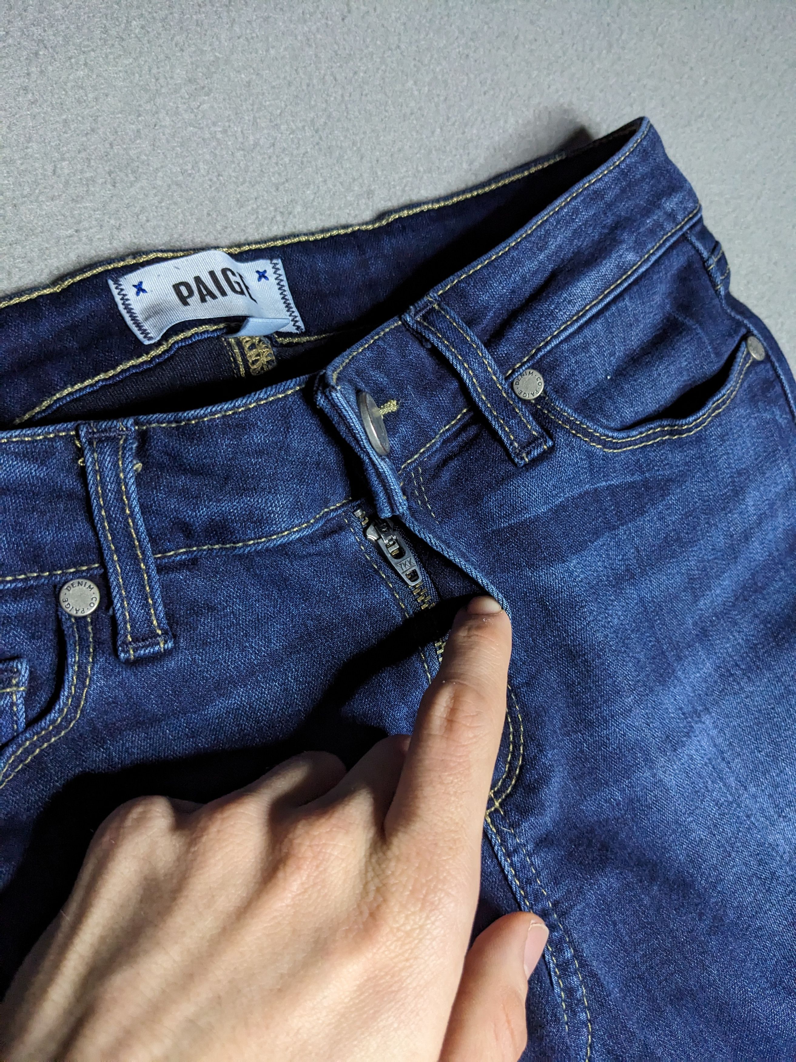 Paige Paige Jeans Verdugo Ankle 28x26 Stretch Slim Denim Low Rise Size 28" / US 6 / IT 42 - 13 Thumbnail