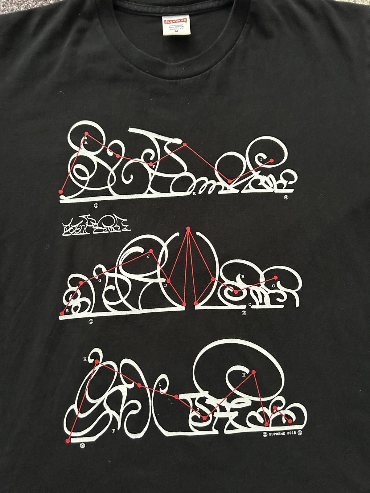 Supreme Supreme System Tee FW18 Size US M / EU 48-50 / 2 - 2 Thumbnail