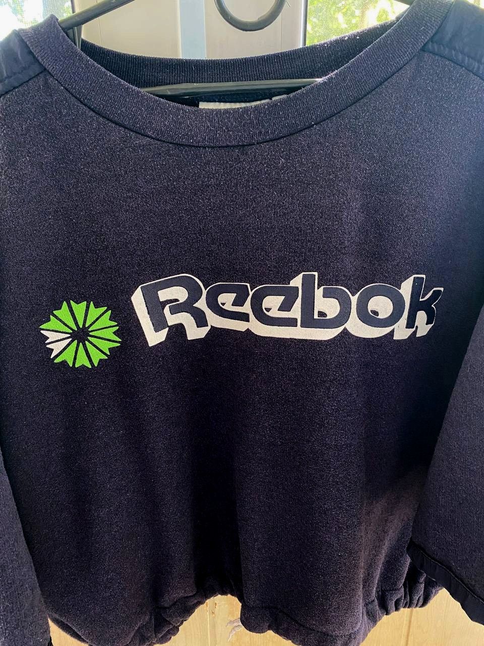 Reebok Vintage Reebok Pump Shortsleeve Sweatshirt 80s 90s Size US L / EU 52-54 / 3 - 3 Thumbnail