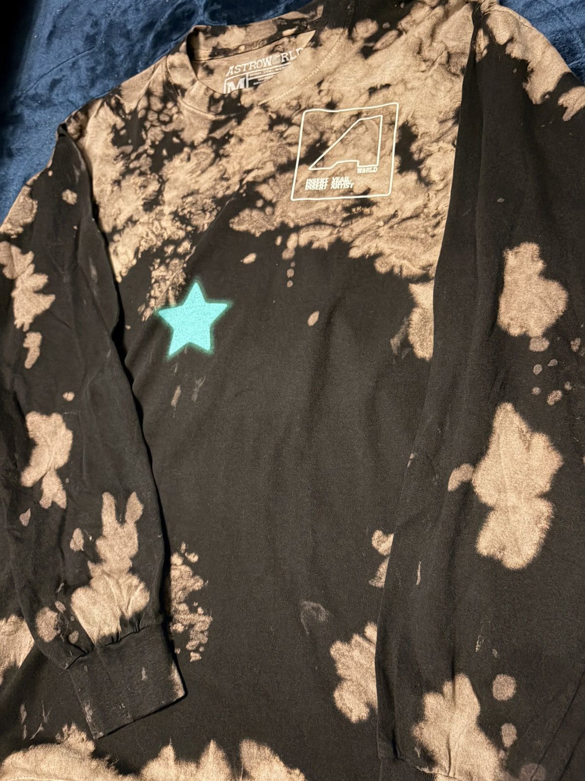 Travis Scott TRAVIS SCOTT ASTROWORLD TOUR TIE DYE LONGSLEEVE Size US M / EU 48-50 / 2 - 1 Thumbnail