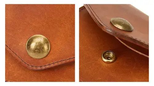 Leather Boys Small Leather Wallet Size ONE SIZE - 4 Thumbnail