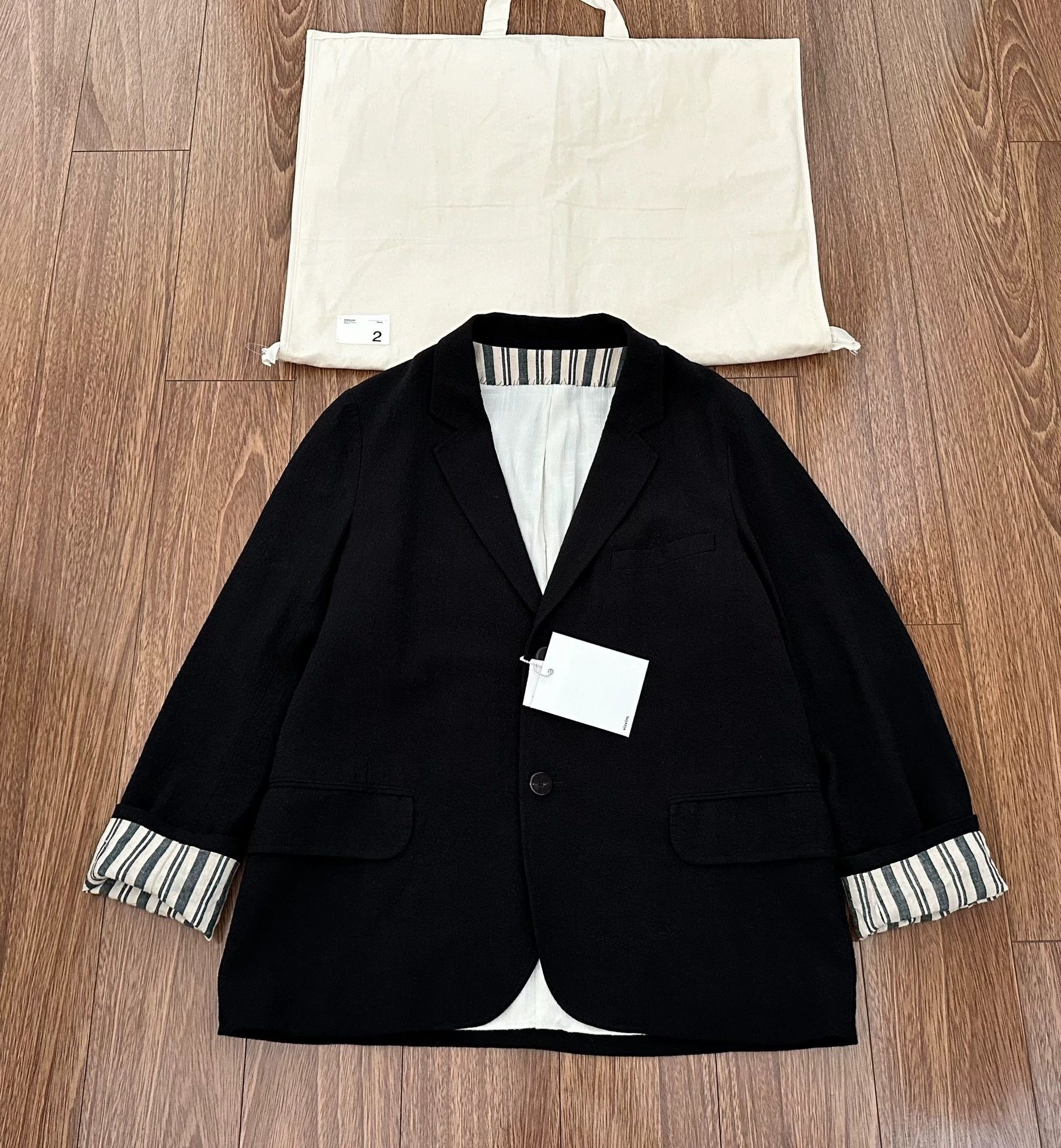 Visvim VISVIM SOLEBURY BLAZER V Cuff Wool 2 Black Mint Size US M / EU 48-50 / 2 - 1 Thumbnail