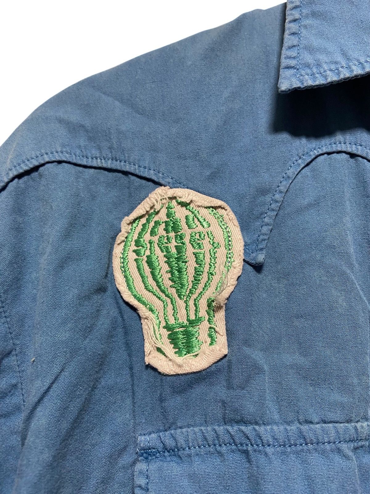 Diesel Vintage Diesel Western Pearl Snap Crazy Needle Shirt Size L Size US L / EU 52-54 / 3 - 8 Thumbnail