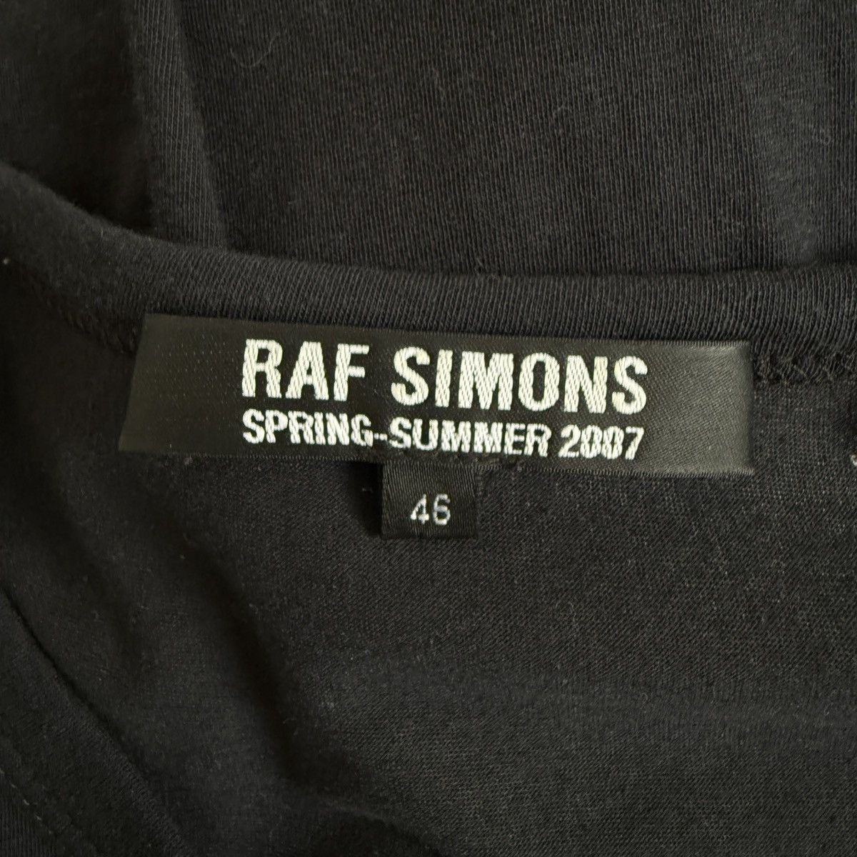 Raf Simons SS 2007 Stretchy Embroidered R Size US S / EU 44-46 / 1 - 5 Thumbnail