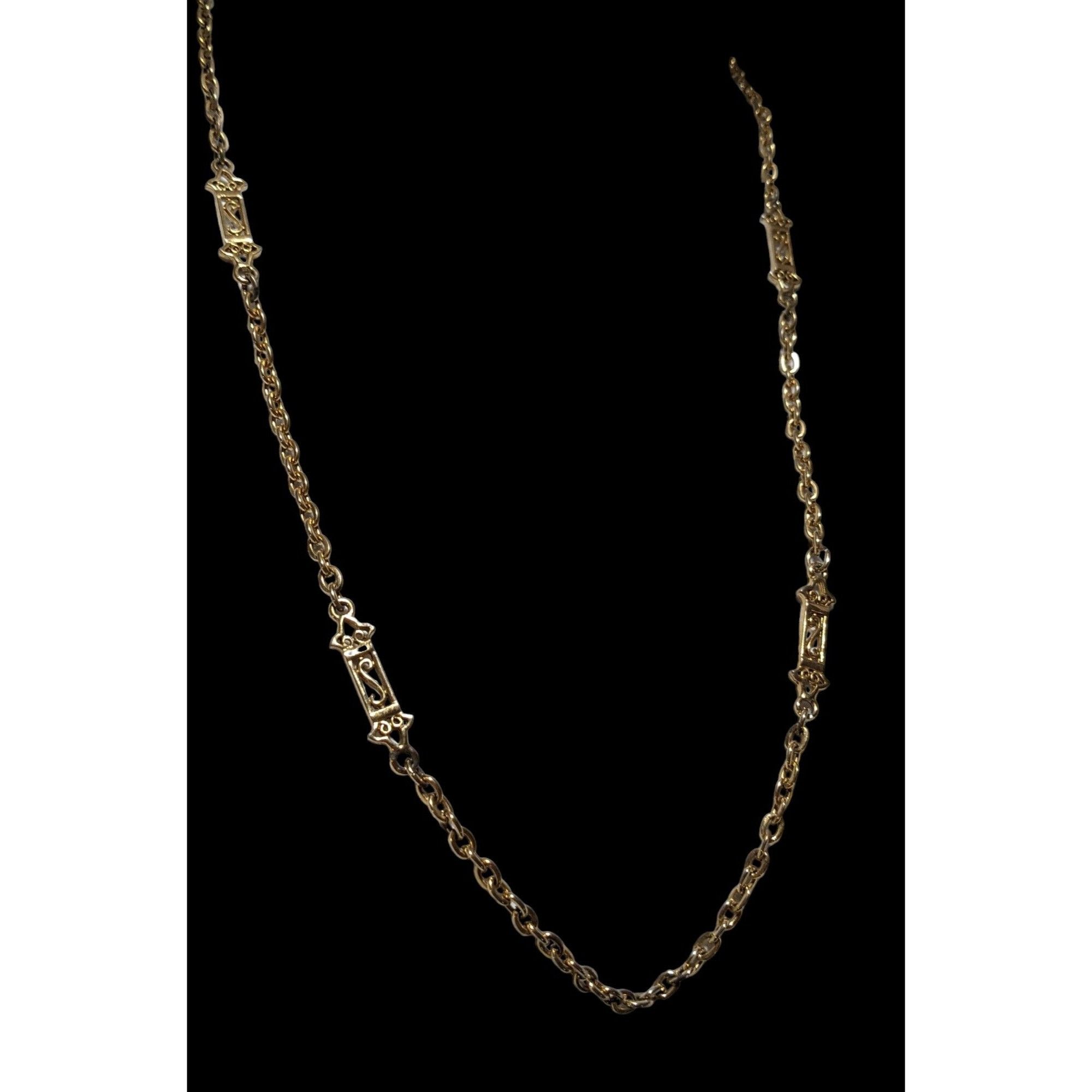 Other Gold Decorative S Link Necklace Size ONE SIZE - 5 Thumbnail