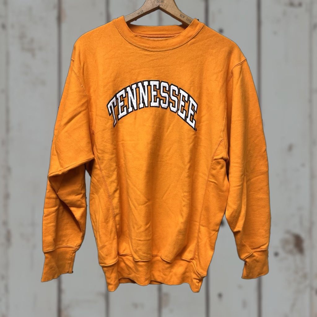 Vintage VINTAGE Steve & Barrys Tennessee Mens Medium Orange Sweatshirt Size US M / EU 48-50 / 2 - 1 Thumbnail