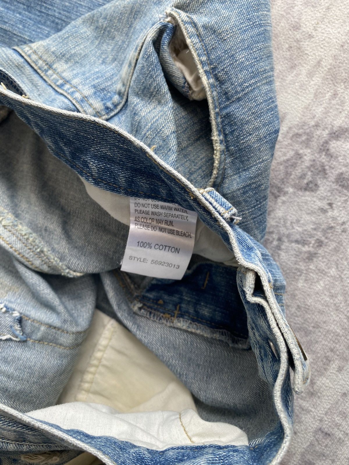 Japanese Brand Japanese Brand Distressed Denim Size US 32 / EU 48 - 13 Thumbnail