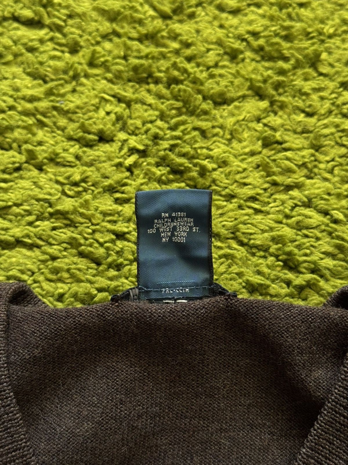 Polo Ralph Lauren Polo Ralph Lauren 100% wool v-neck sweater Size US XXS / EU 40 - 5 Thumbnail