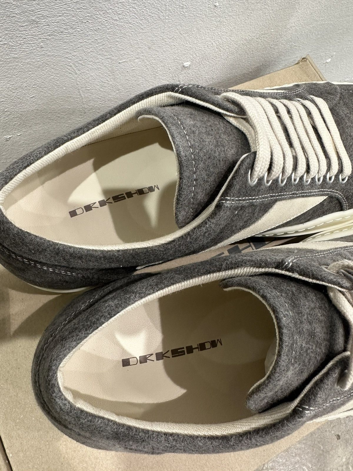 Rick Owens Drkshdw RICK OWENS - DRKSHDW Vintage Sneaker Dust Size US 12 / EU 45 - 8 Thumbnail
