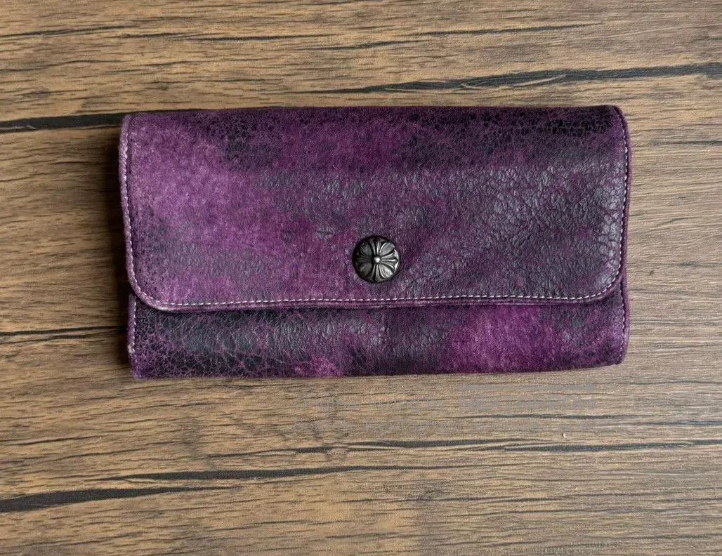 Chrome Hearts chrome hearts long wallet in purple. Size ONE SIZE - 1 Thumbnail