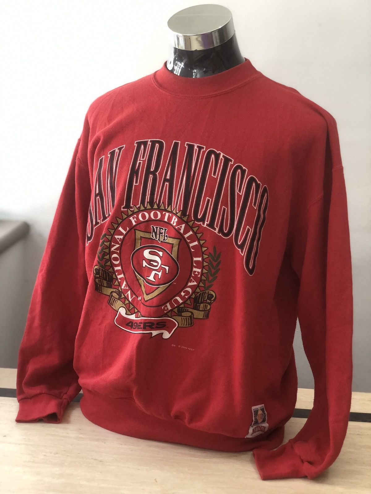 Nutmeg × Vintage NFL 49ERS San Francisco x Nutmeg Mills Size US XL / EU 56 / 4 - 1 Thumbnail