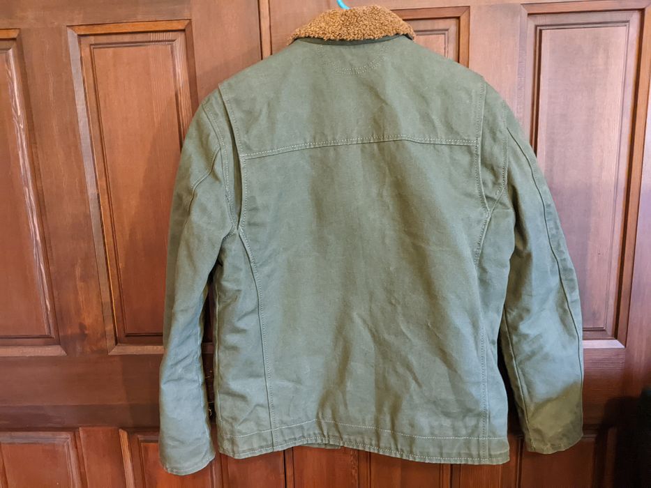 Iron And Resin Waxed Nautilus Jacket Grailed