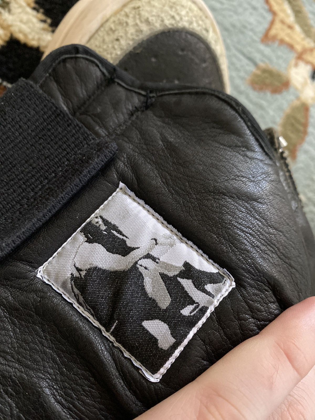 Rick Owens Final Drop! Rick Owens Mohawk W/ Unstitched Sole Size US 11 / EU 44 - 13 Thumbnail