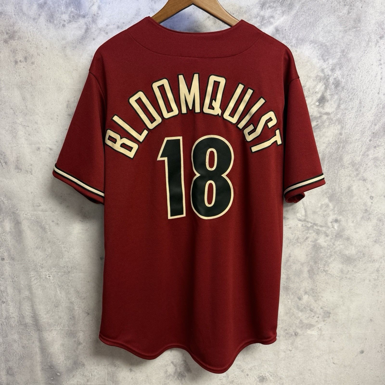 Majestic Majestic Arizona Diamondbacks Willie Bloomquist Jersey Size US L / EU 52-54 / 3 - 2 Thumbnail