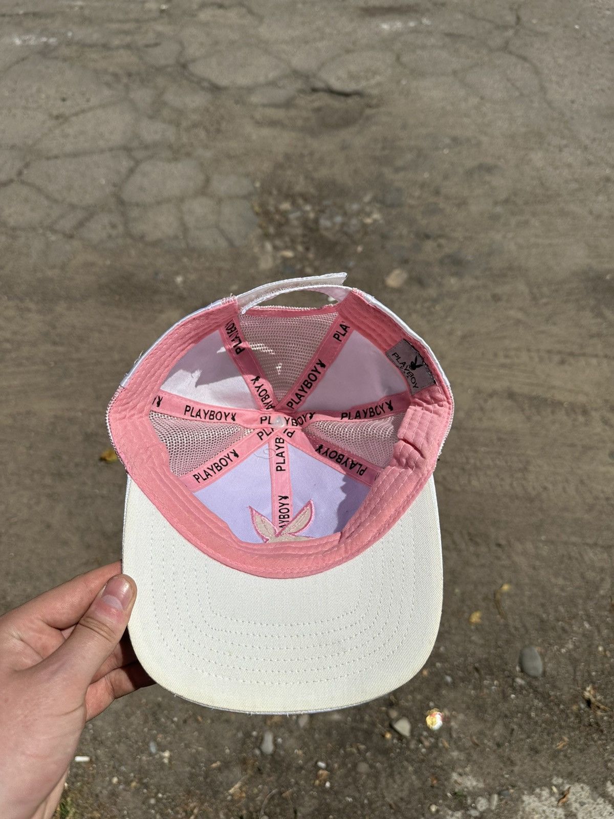 Playboy Crazy Y2K Playboy Cap Japan Effected Avant Garde Style Hype Size ONE SIZE - 10 Thumbnail