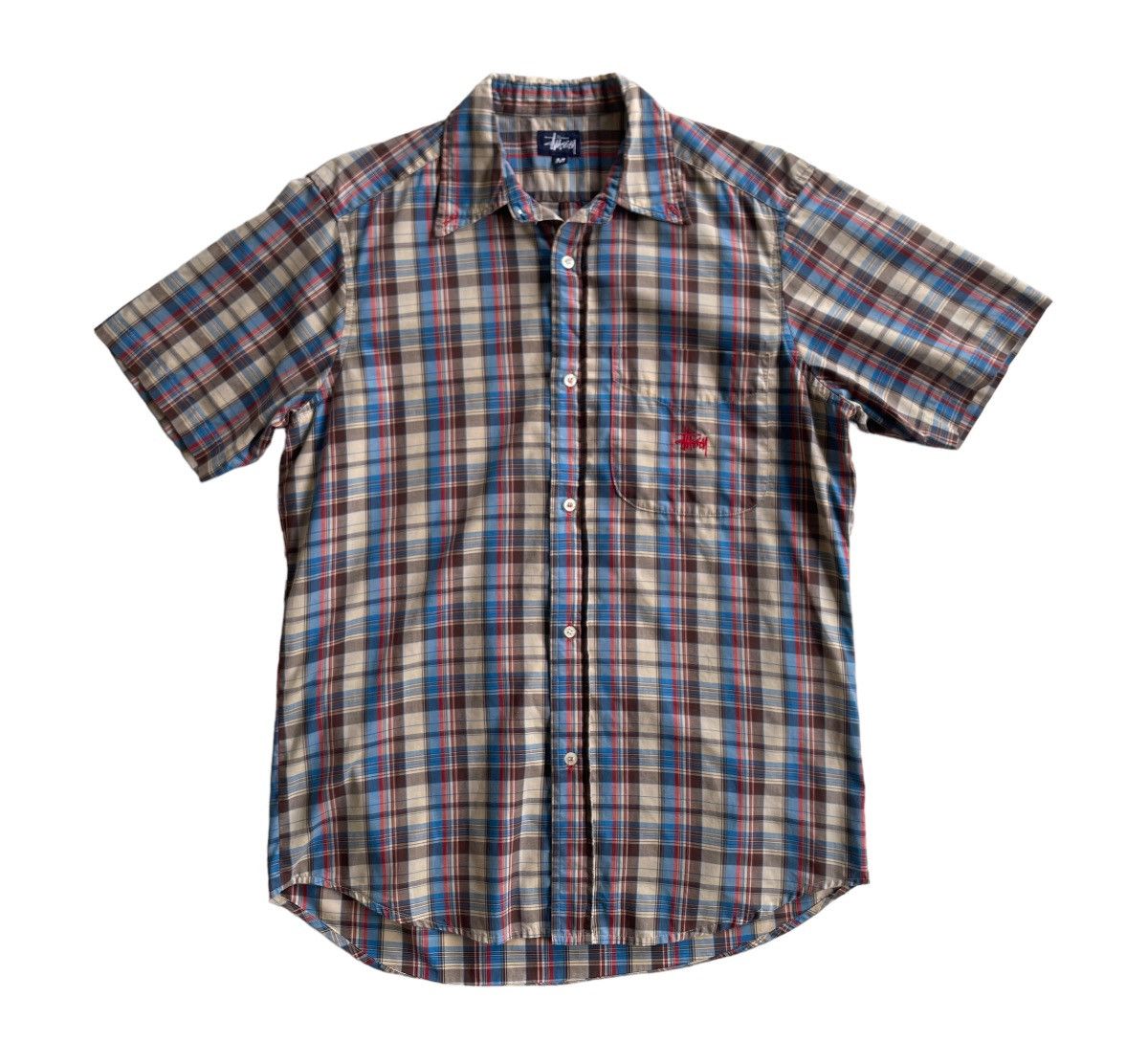 Stussy Vintage 90s Stussy Shirt Made in Usa Size US M / EU 48-50 / 2 - 2 Thumbnail