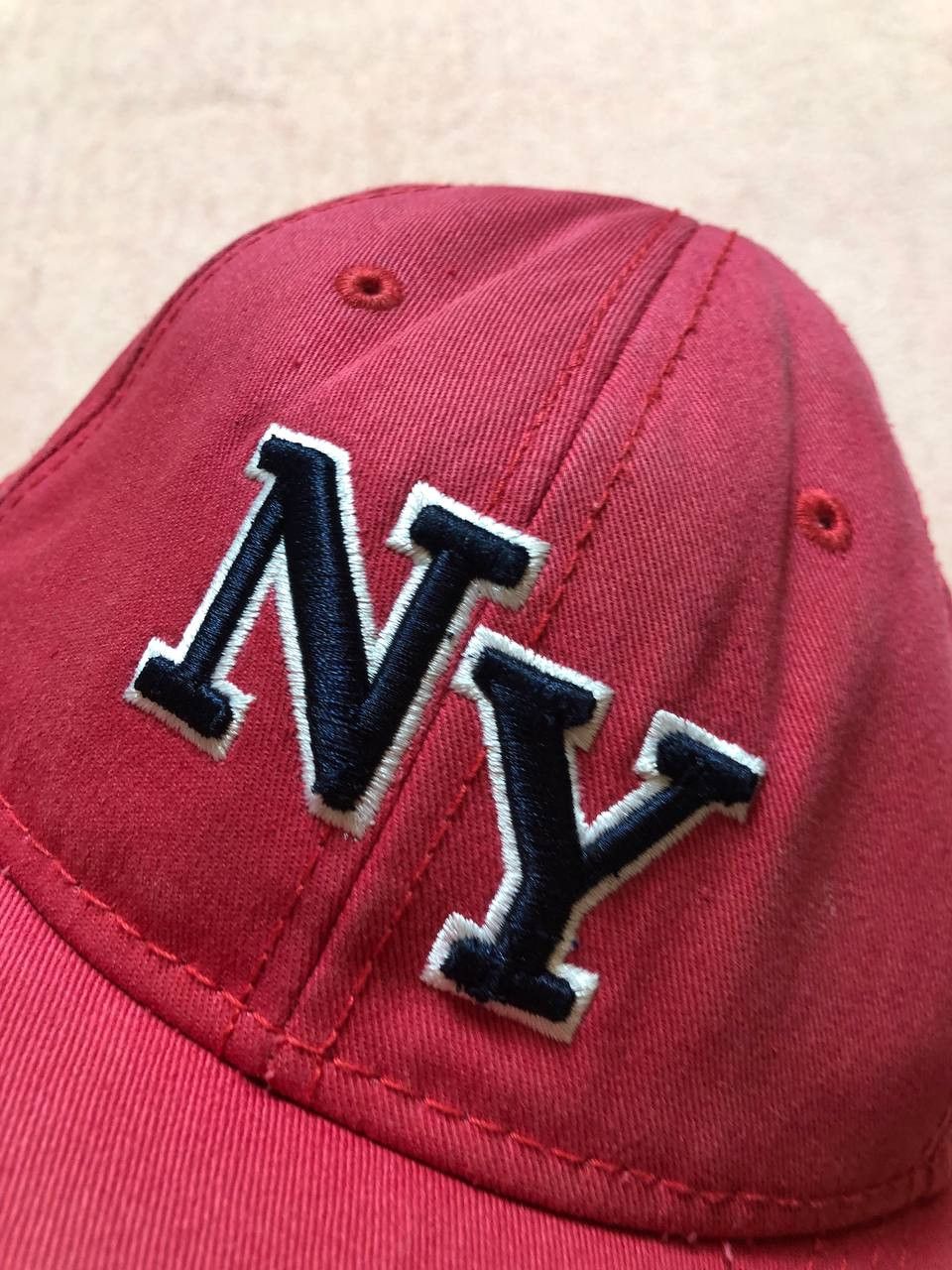 No Fear No fear Hats red Cap big logo Y2K Vintage streetwear Size ONE SIZE - 4 Thumbnail