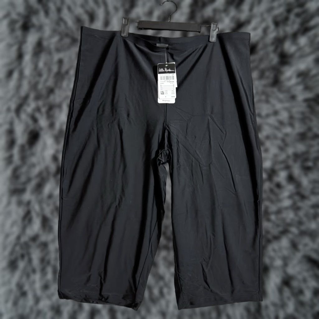 Vintage Ulla Popken Bottom Womens 34 Black Modest Swim Pool Beach Gorpcore 2010s Size 24" / US 00 / IT 34 - 1 Thumbnail