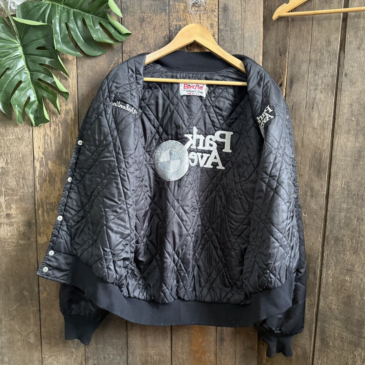BMW Vintage BMW Park Avenue Birdie Bomber Jacket Size US L / EU 52-54 / 3 - 7 Thumbnail