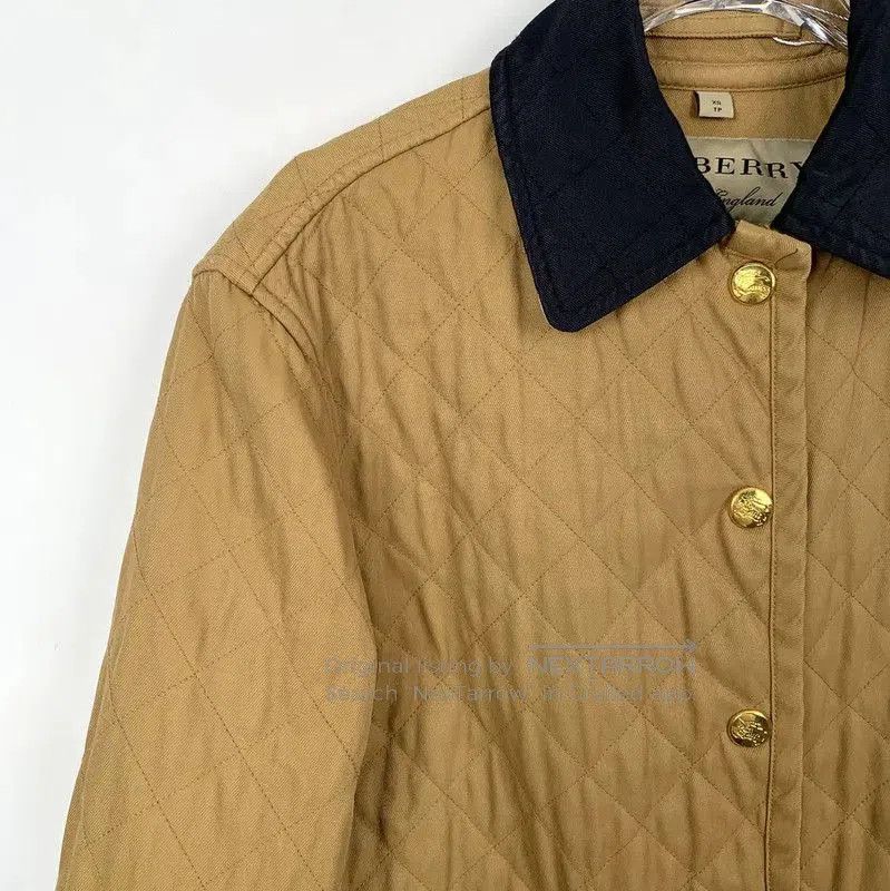 Burberry Burberry Women's Quilted Jacket in Brown. Size XS / US 0-2 / IT 36-38 - 3 Thumbnail