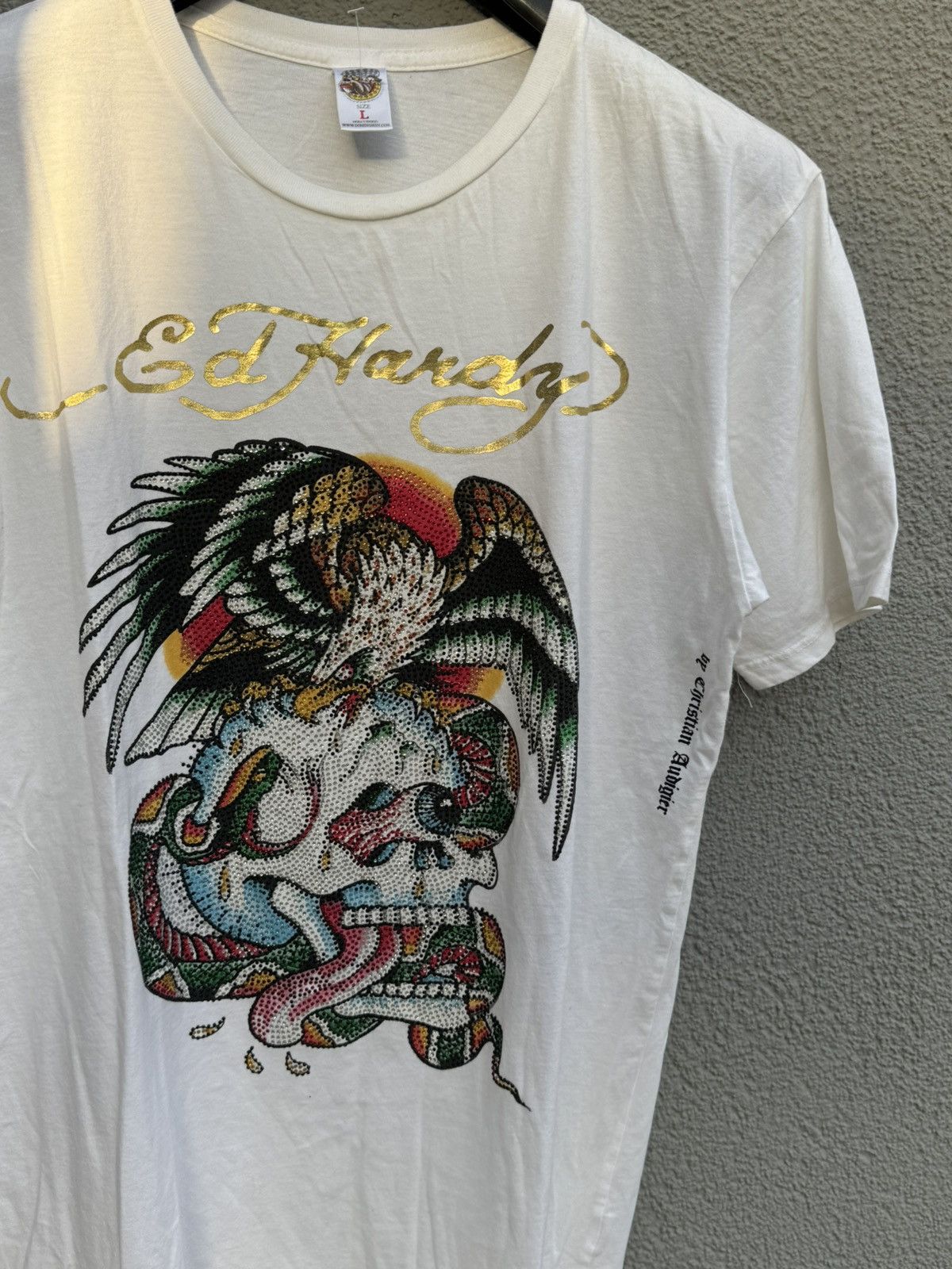 Ed Hardy × Japanese Brand Ed Hardy T-SHIRT White L Size US L / EU 52-54 / 3 - 4 Thumbnail