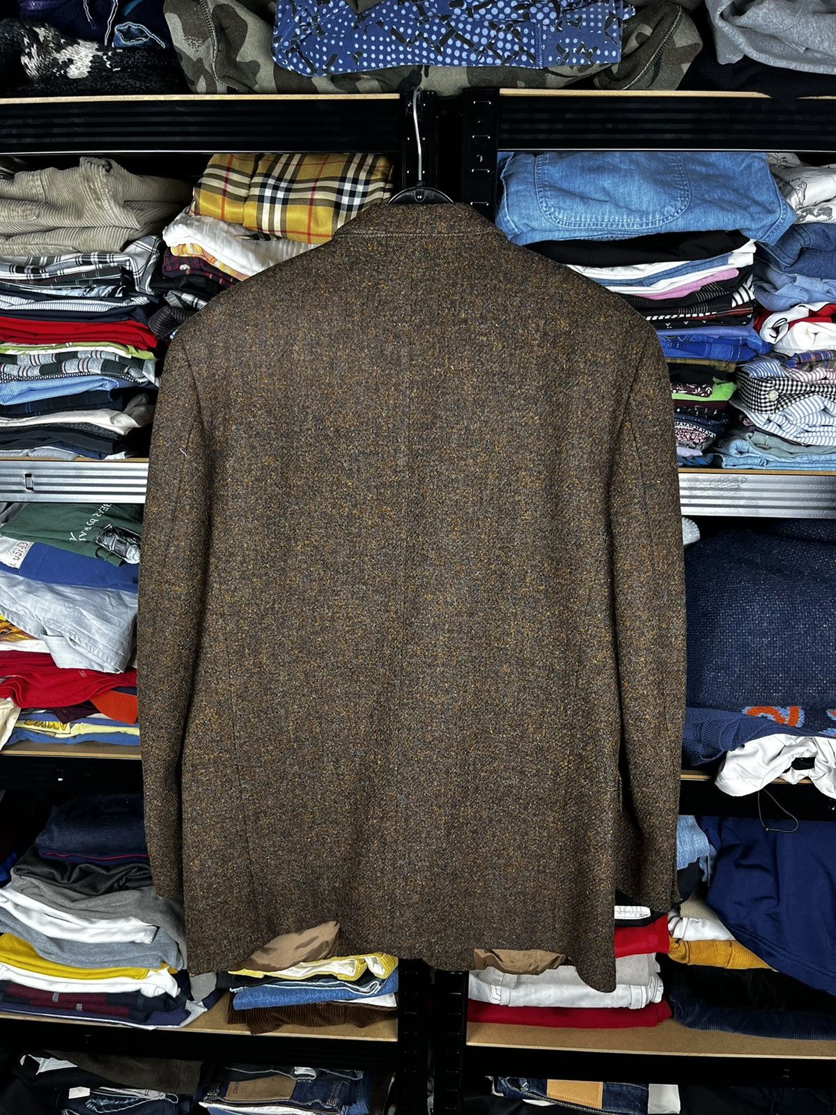 Harris Tweed × Vintage Harris Tweed blazer jacket size M Size 48R - 15 Thumbnail