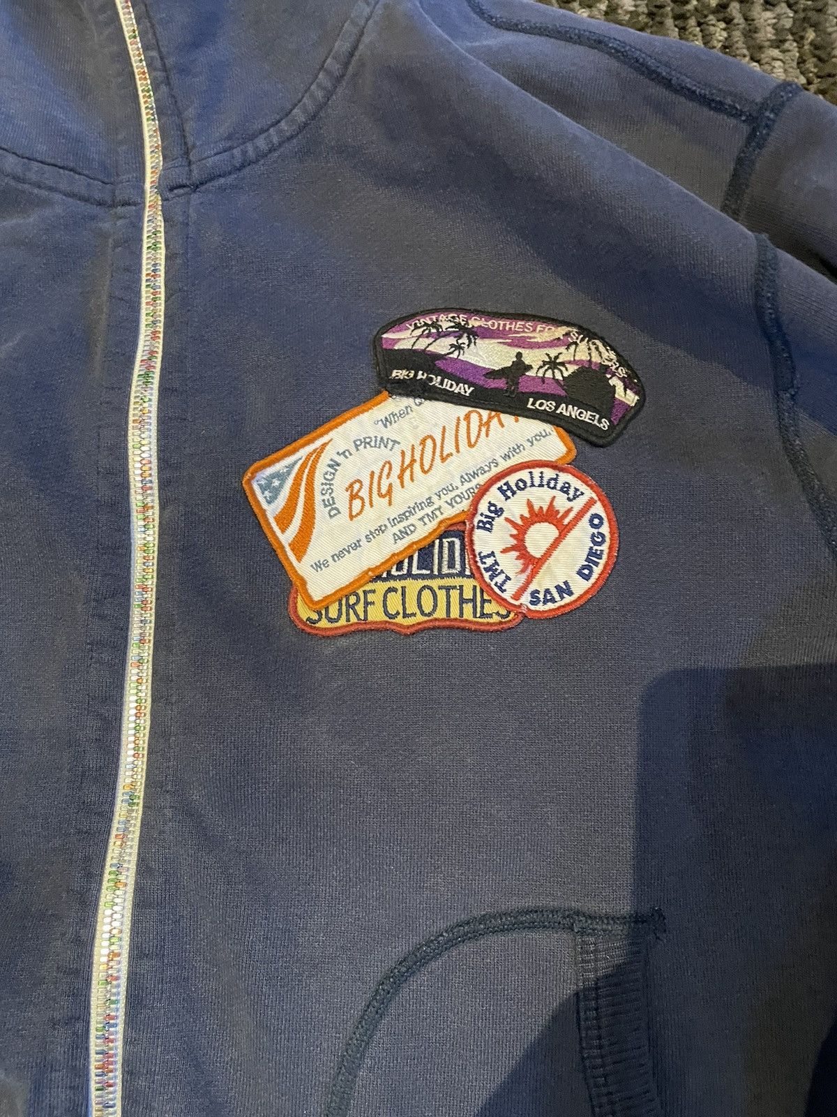 TMT TMT Big Holiday Colored Zipper Patch Hoodie Size US S / EU 44-46 / 1 - 3 Thumbnail