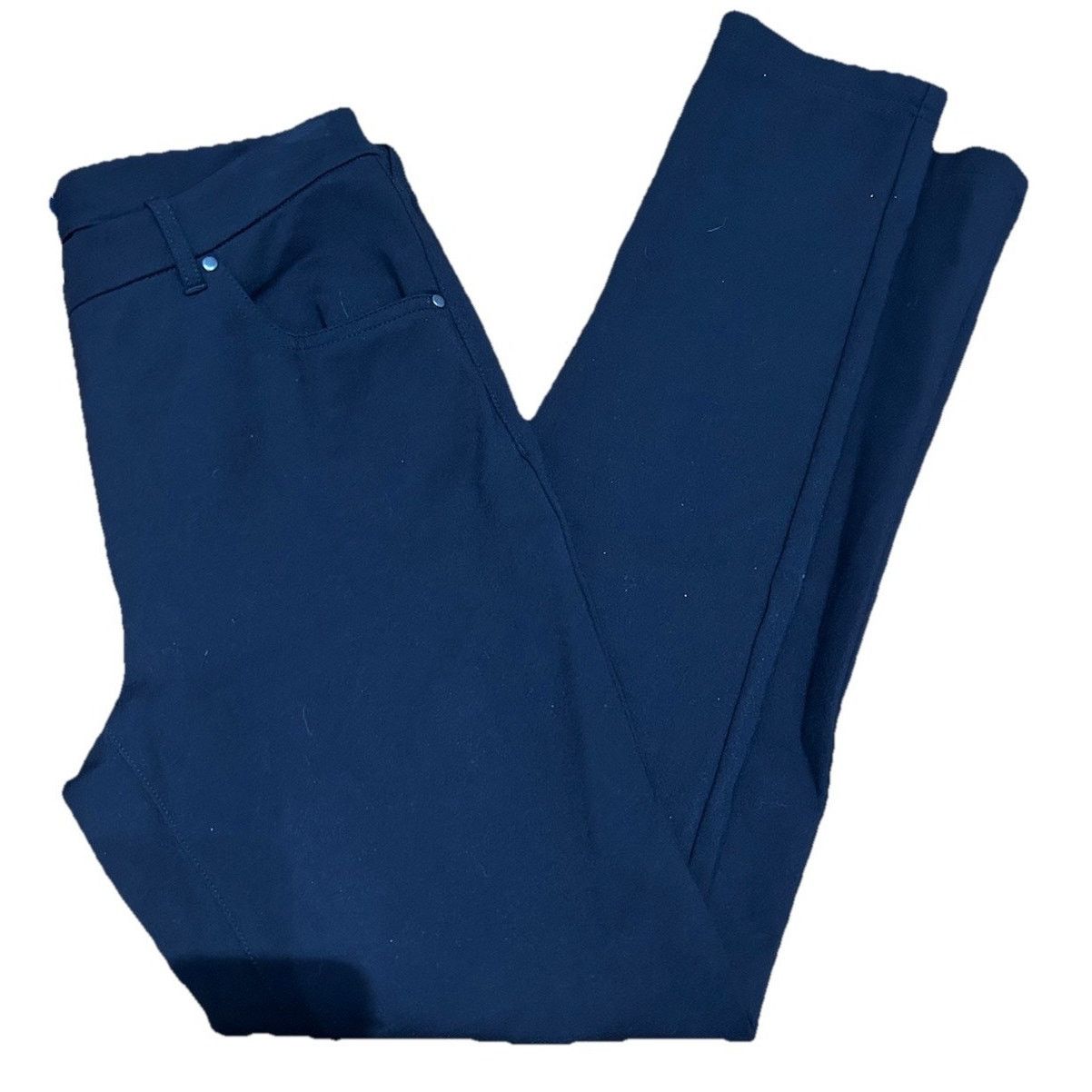 Pendleton Pendleton Mid Rise Straight Leg Trouser Pants Size 6 Black Size 28" / US 6 / IT 42 - 2 Thumbnail