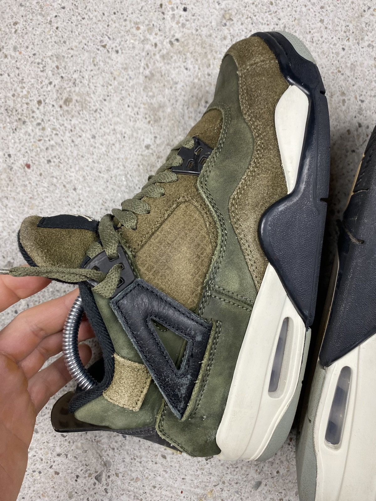 Jordan Brand Jordan sneakers SE olive green military retro vintage Size US 7 / EU 40 - 3 Thumbnail
