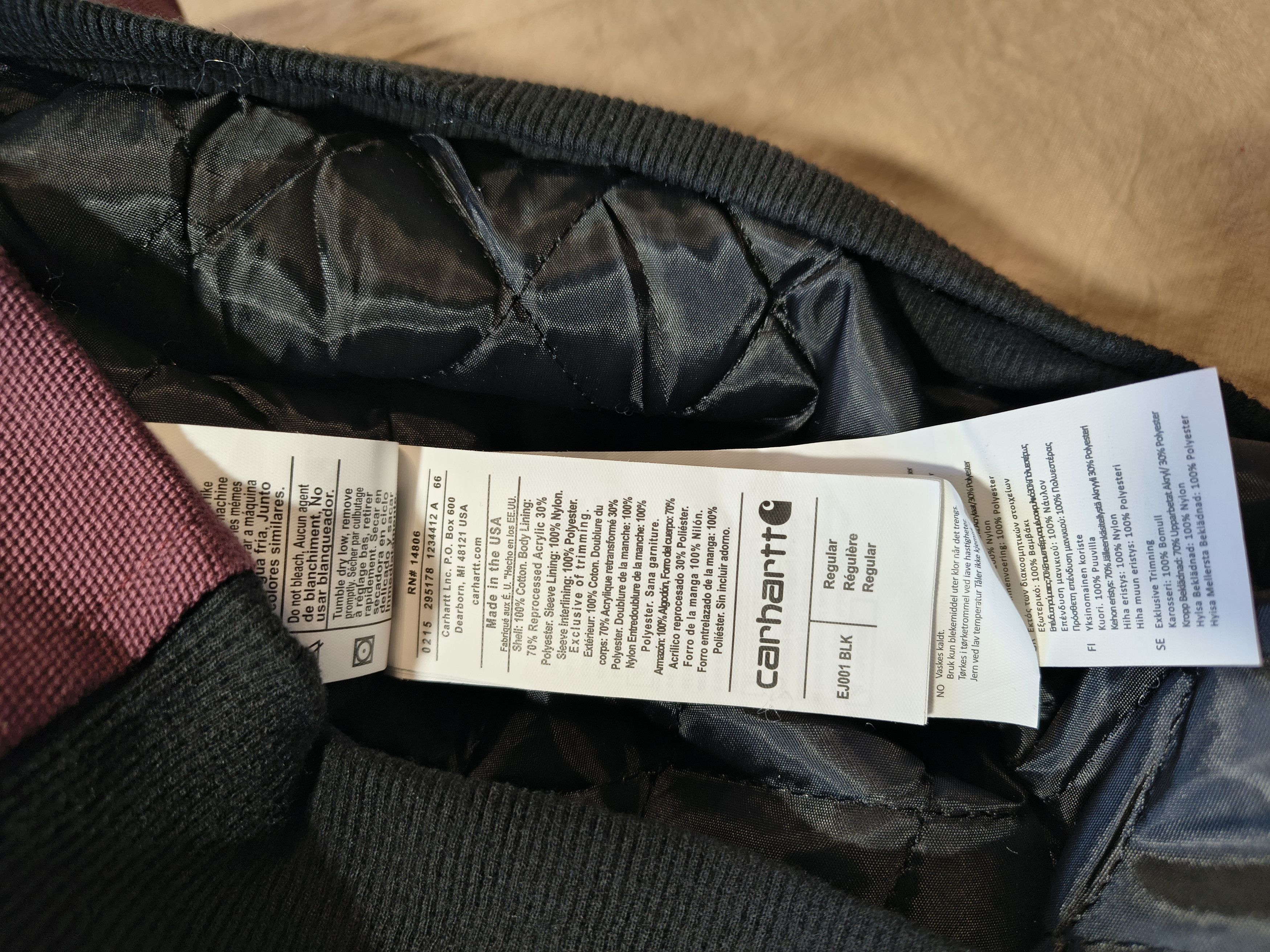 Carhartt Carhartt Active Jacket, Size US XL / EU 56 / 4 - 7 Thumbnail