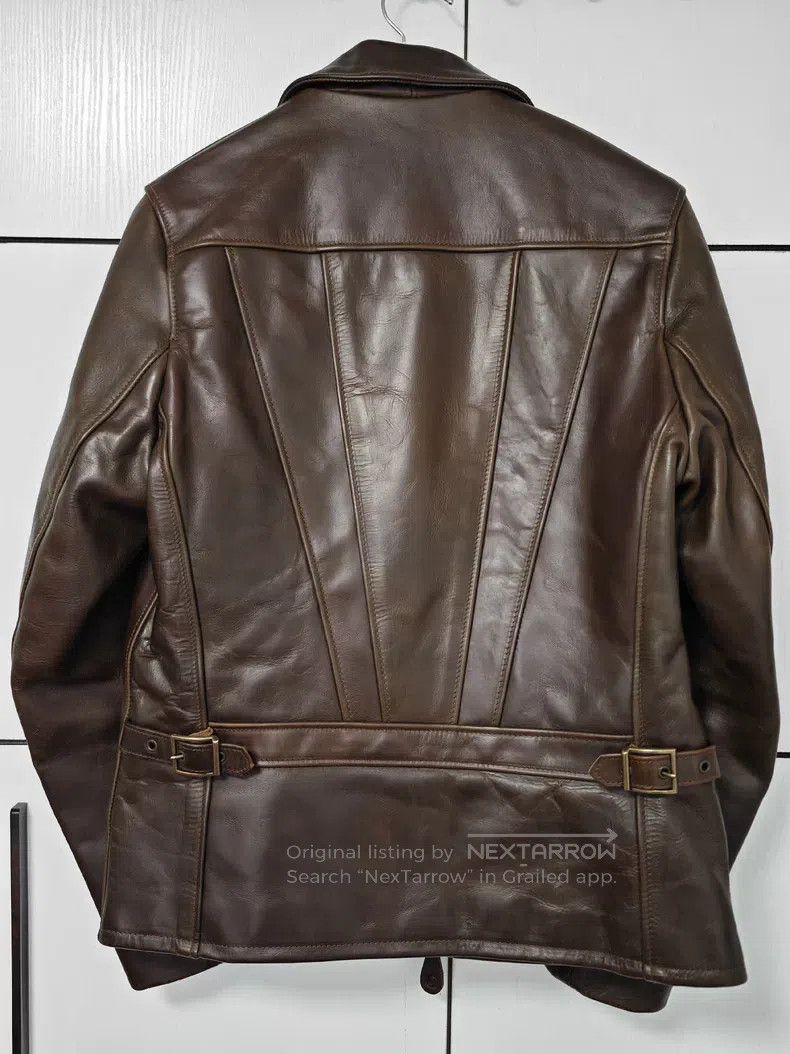 Schott Schott Sunset heavy Horween cowhide lapel postman workwear Size US S / EU 44-46 / 1 - 2 Thumbnail